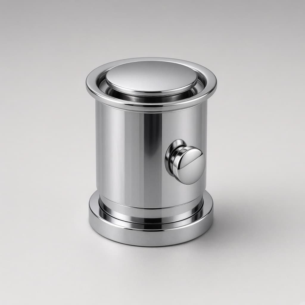 Chrome Basin Waste