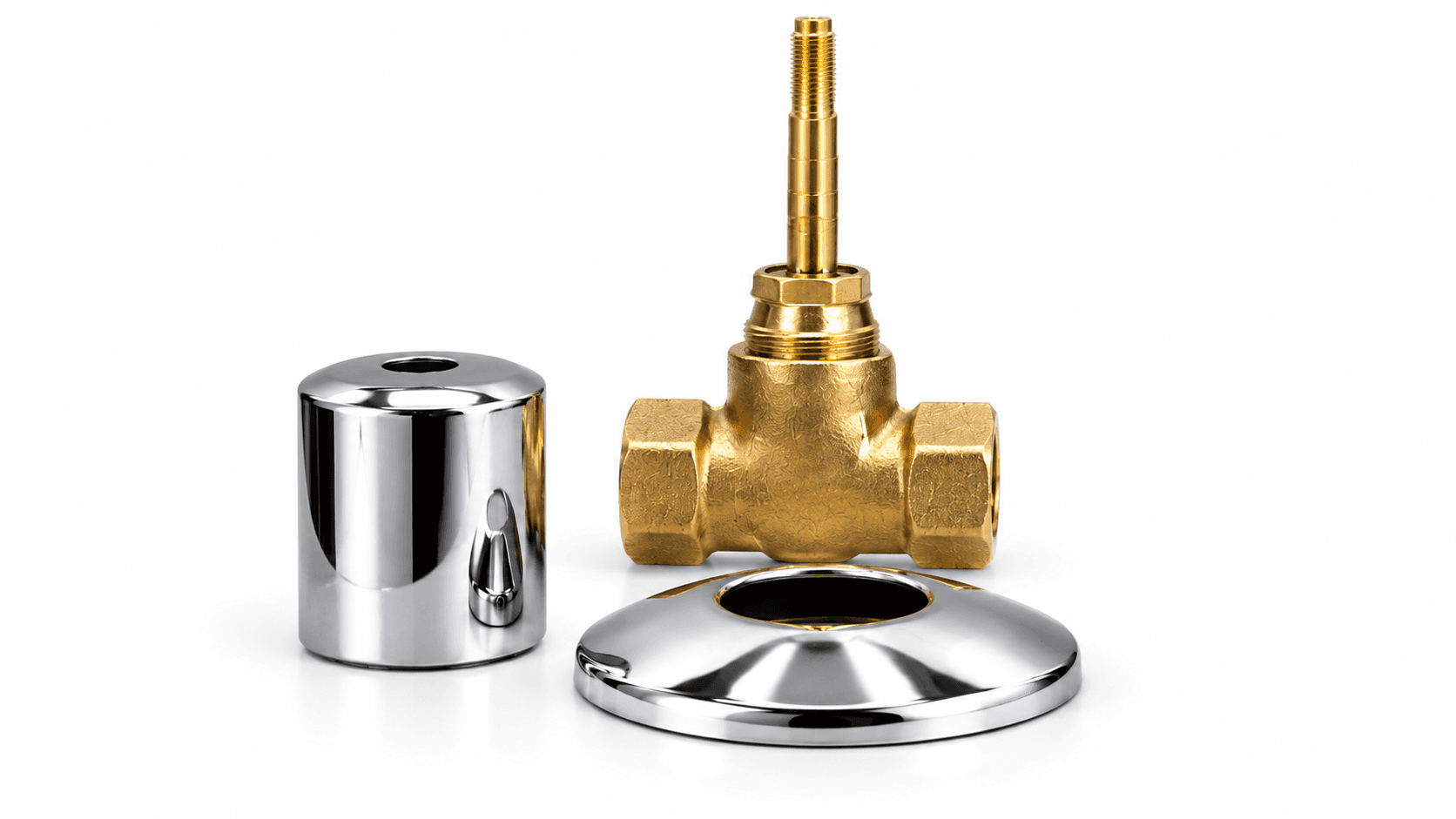 Brass Stop Valve Set