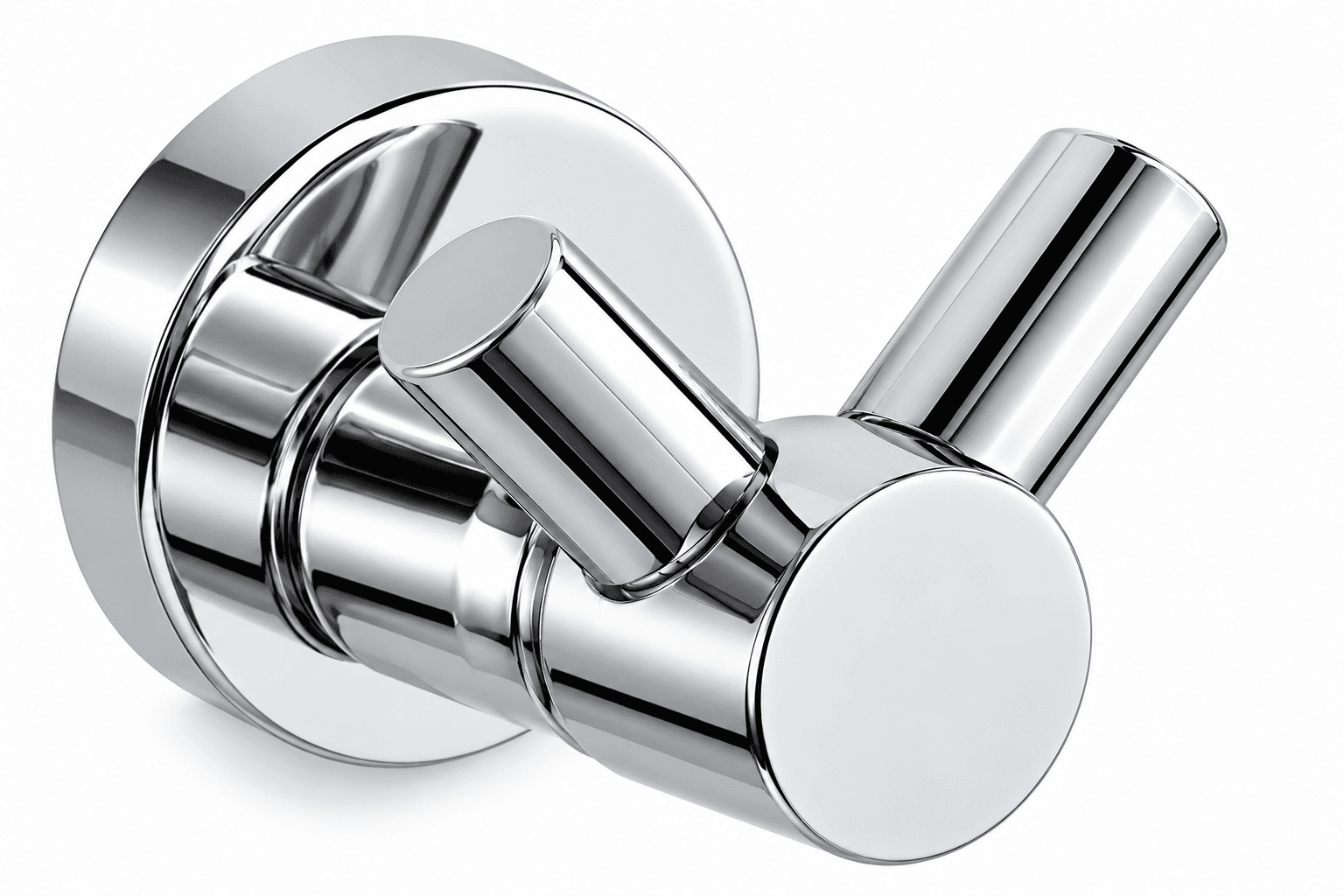 Chrome Double Robe Hook