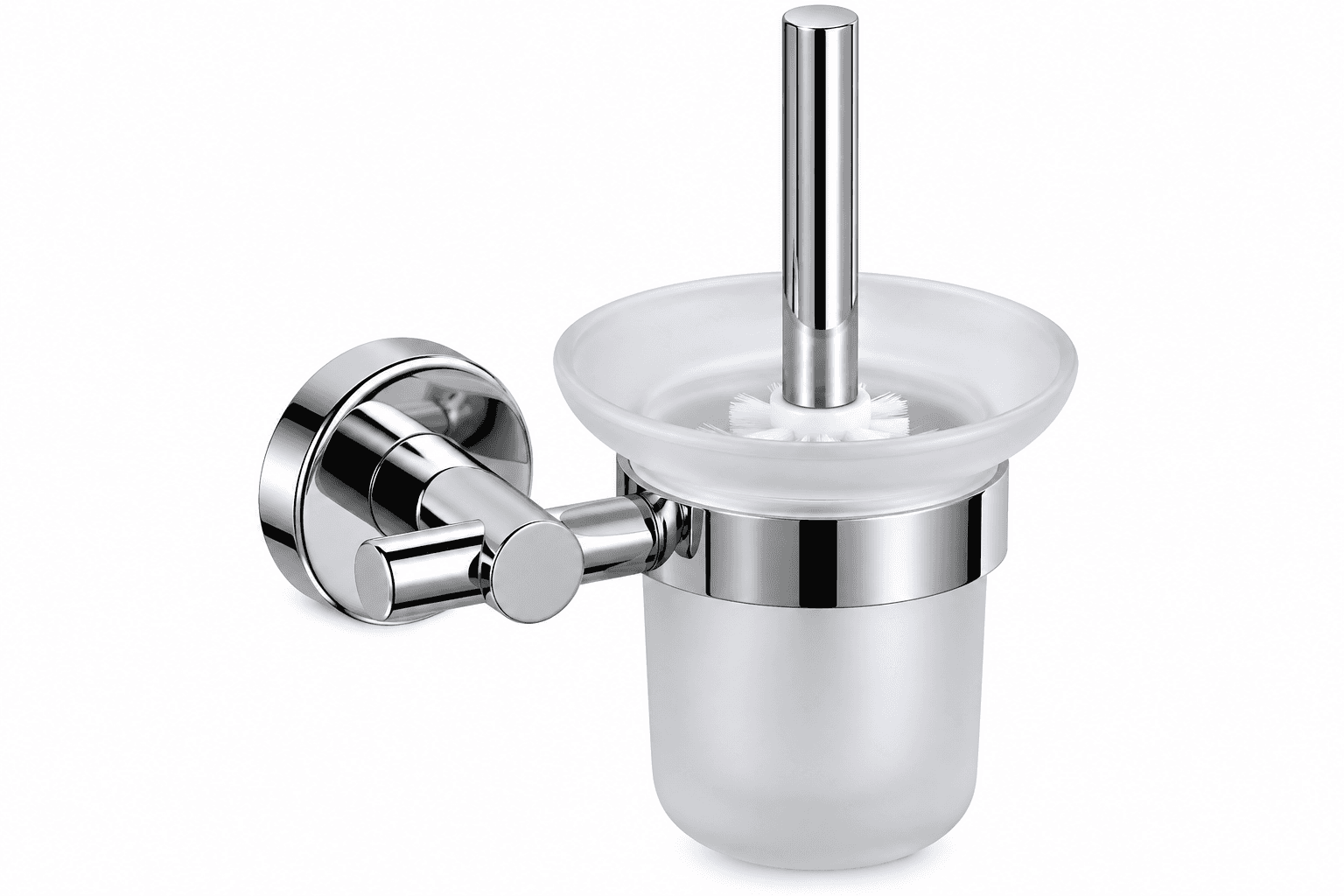 Chrome Toilet Brush Holder